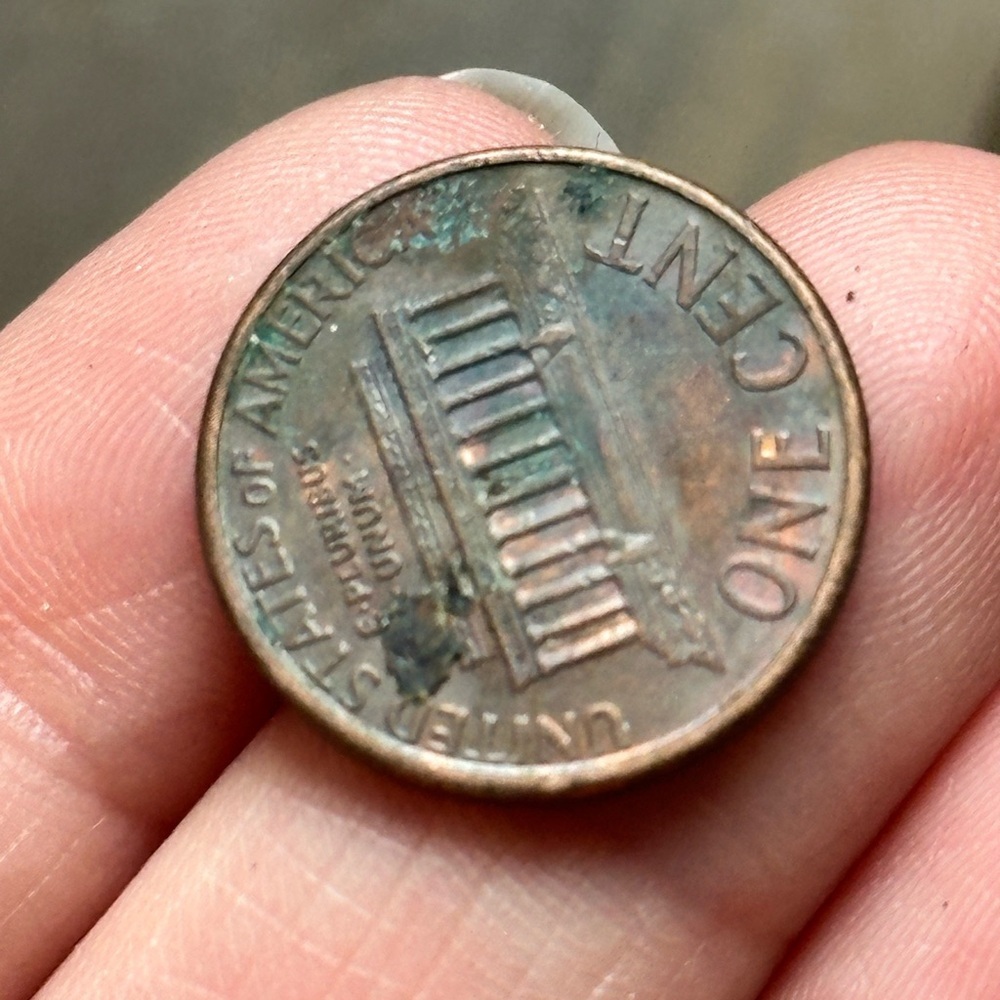 1995 D penny - Picture 2 of 2